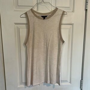 Banana Republic Cream and gold tank size medium women’s